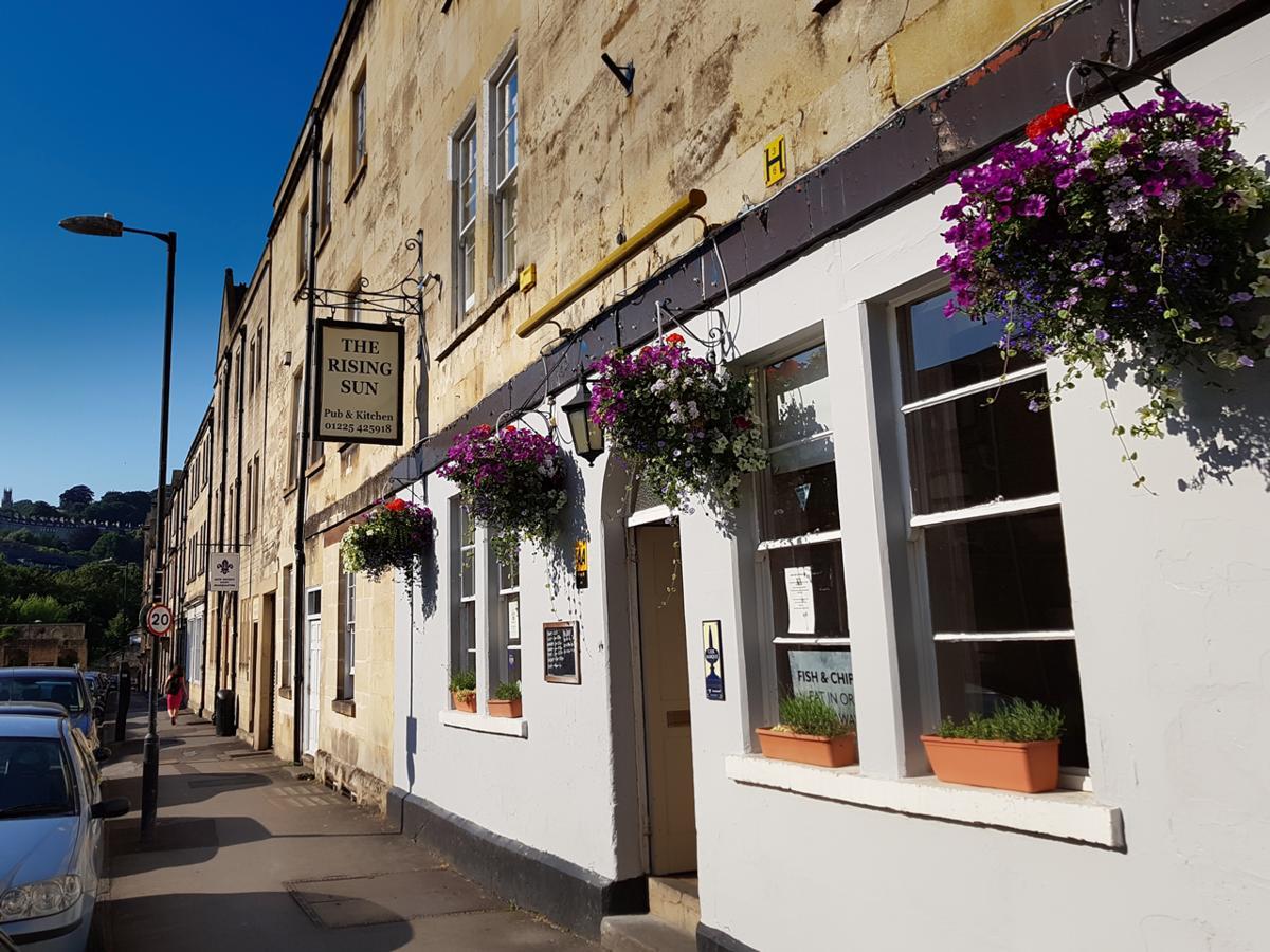 The Rising Sun Inn Bath Exterior foto